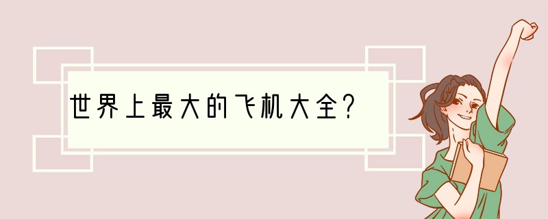 世界上最大的飞机大全？