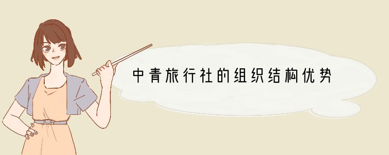 中青旅行社的组织结构优势