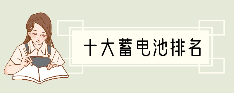 十大蓄电池排名