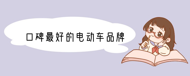 口碑最好的电动车品牌